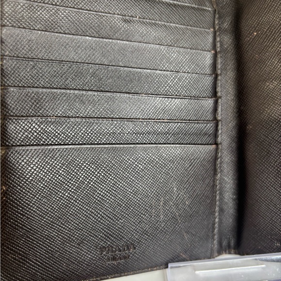 Prada Dark Olive Green Nylon Women's Wallet - Picture 6 of 10